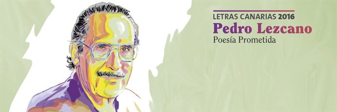 Cartel dedicado a Pedro Lezcano