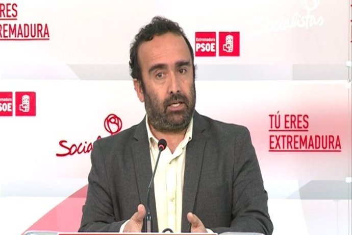 Portavoz PSOE extremeño, Miguel Ángel Morales
