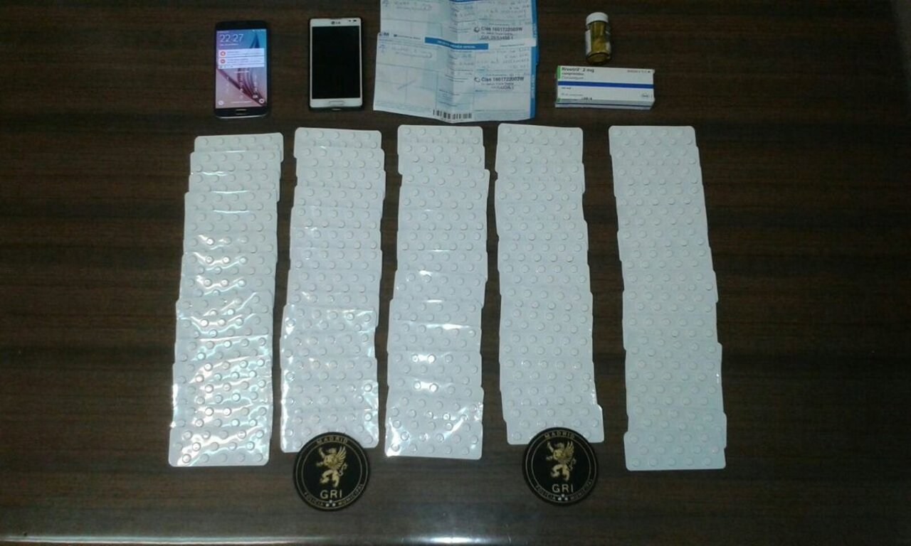 Imagen de los comprimidos requistados