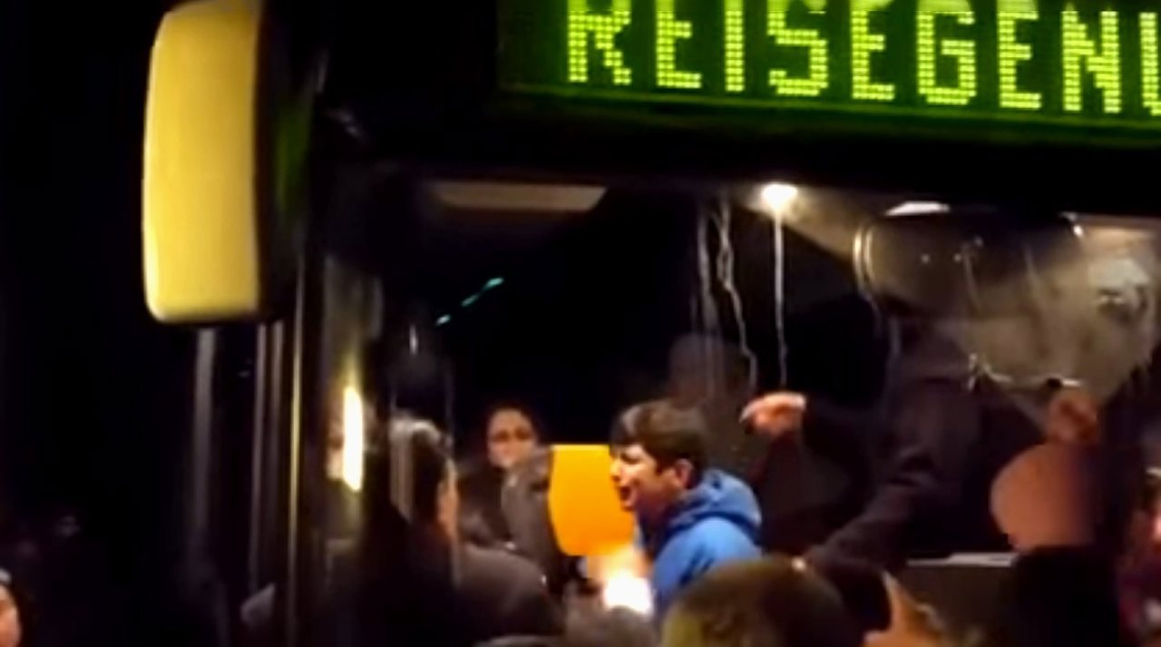 Acoso a inmigrantes en Clausnitz (Alemania) 