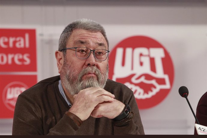 El secretario general de UGT, Cándido Méndez