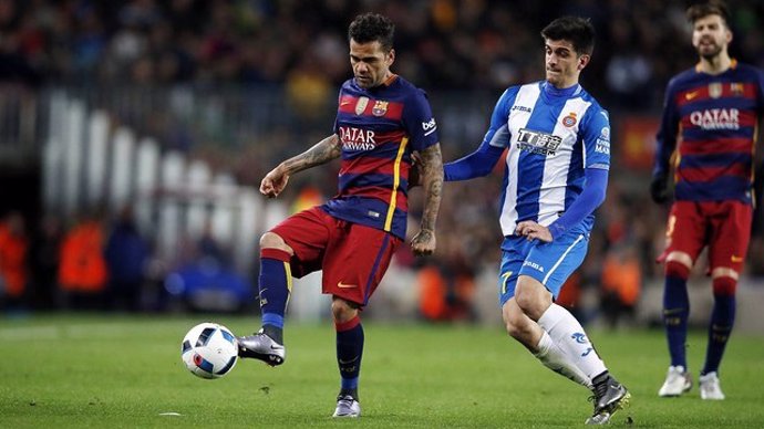 Dani Alves en el Espanyol - Barcelona