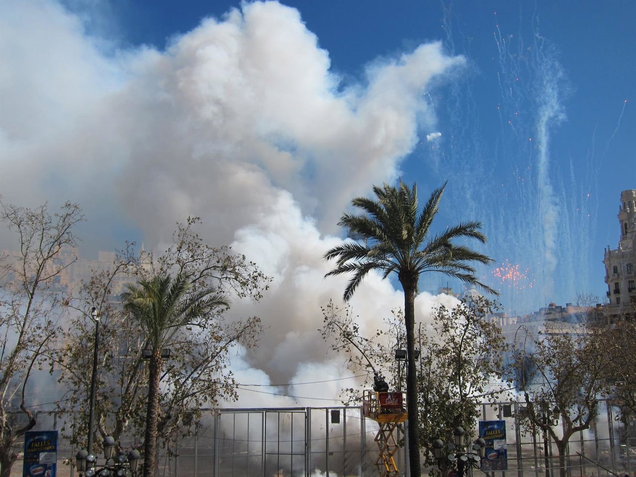 Mascletà de Fallas