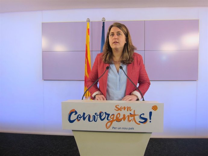 La portavoz de CDC, Marta Pascal.