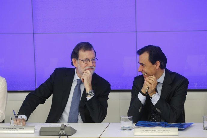 Mariano Rajoy preside el Comité Ejecutivo Nacional del PP