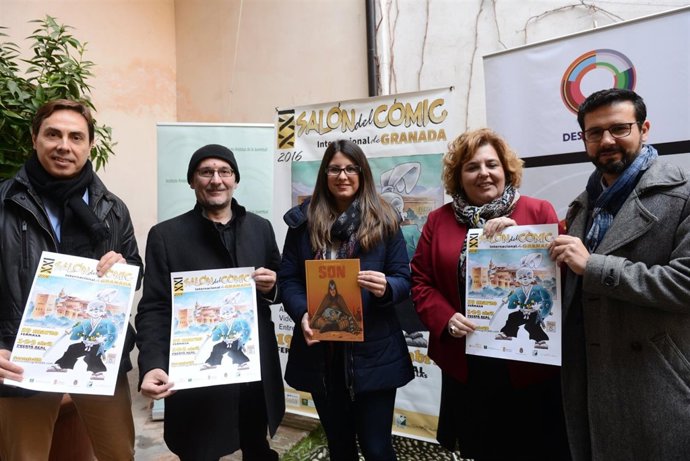 Presentación Salón del Cómic de Granada