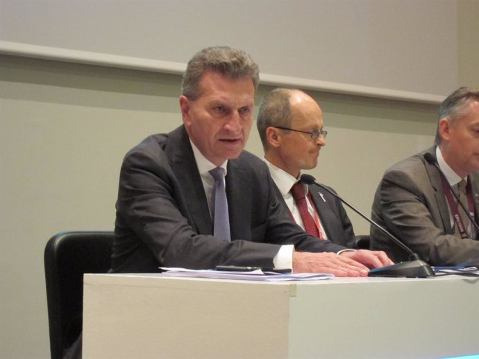 El comisario europeo para la Economía y Sociedad Digital, Günther H. Oettinger