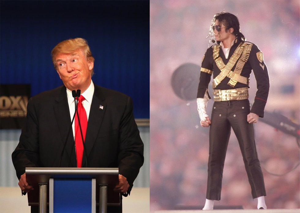 Donald Trump Michael Jackson