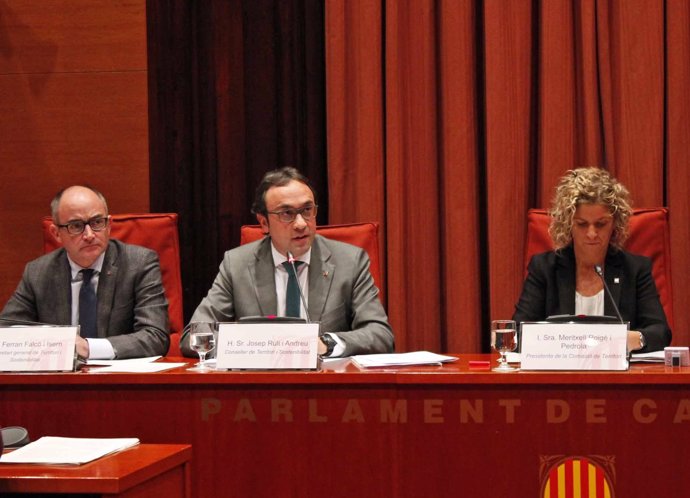 El conseller de Territorio y Sostenibilidad de la Generalitat, Josep Rull