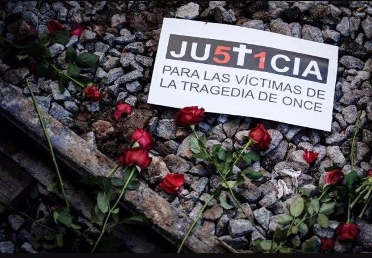 Cuarto aniversario de la tragedia de Once en Argentina