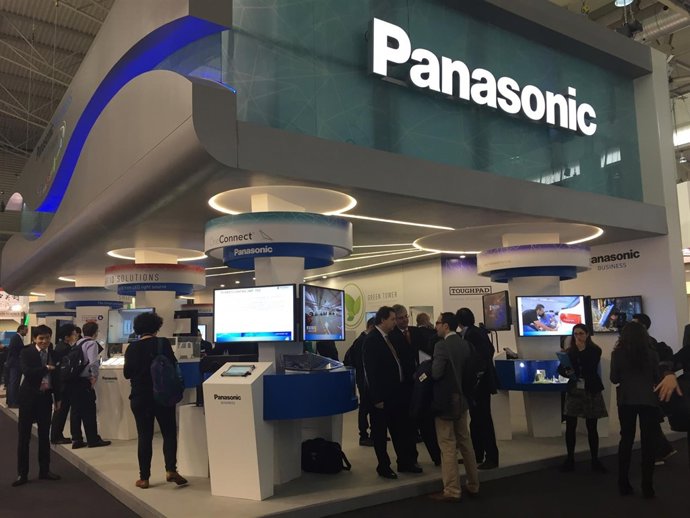 Expositor de Panasonic en el MWC 2016