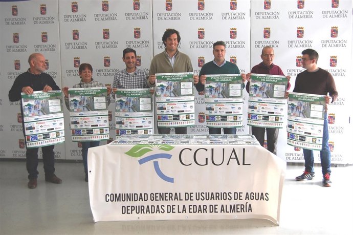 La V Ruta Cicloturista del Andarax vertebra toda la comarca con el ciclismo.