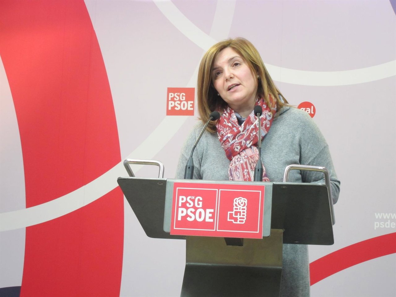 La secretaria de Organización del PSdeG, Pilar Cancela