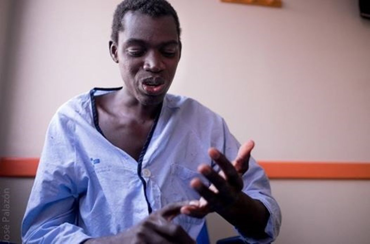 El joven maliense Diara Mamadou