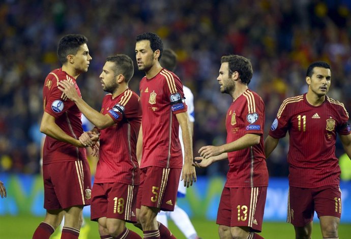 La selección española de fútbol