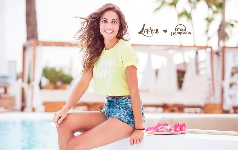 Lara Álvarez para Miss Hamptons