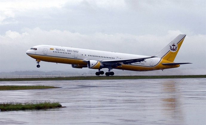 Avión de Royal Brunei Airlines