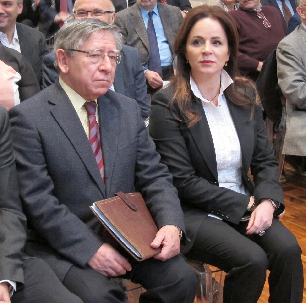 Silvia Clemente junto a  Antonio Torres del Moral