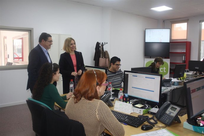 Visita de la concejal de Derechos Sociales