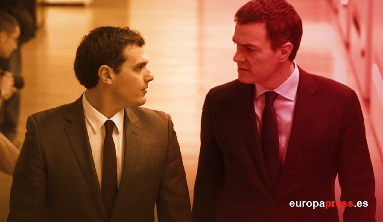 Albert Rivera y Pedro Sánchez