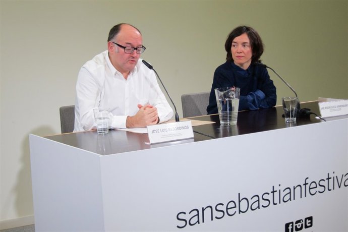 José Luis Rebordinos y Ane Rodríguez