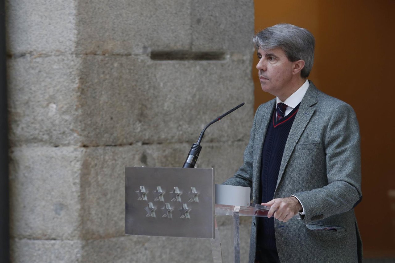 Ángel Garrido, portavoz de la Comunidad de Madrid