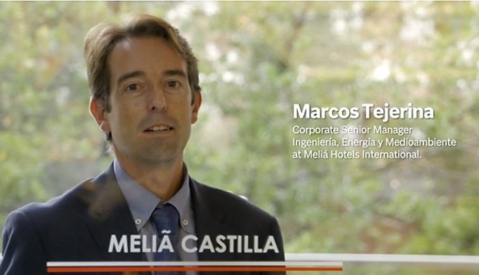 Marcos Tejerina, responsable de energía y medioambiente de Meliá