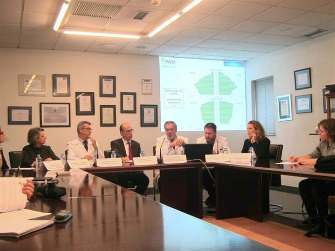 Presentación Proyecto PANA en el CHUS Alzhéimer Sanidade