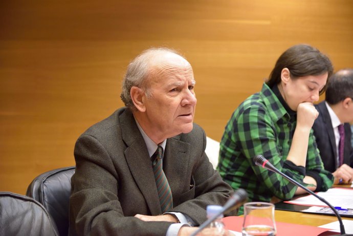 Ramón Ferrer en la Comisión de Justicia de las Corts