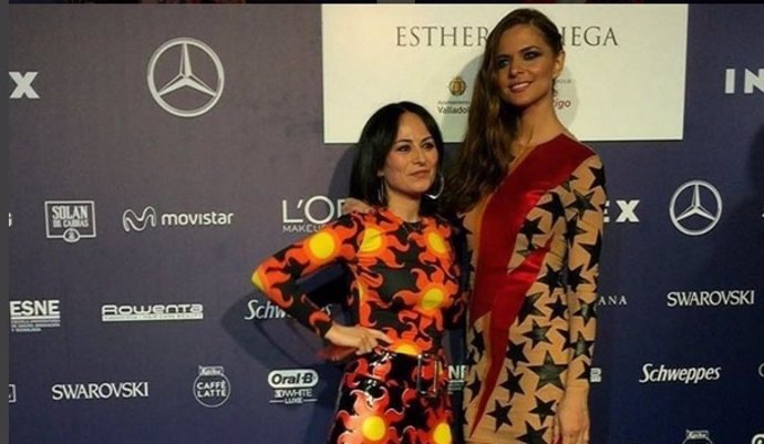 Romina Belluscio en la MBFWM: "Me encantan los vestidos de María Escoté"