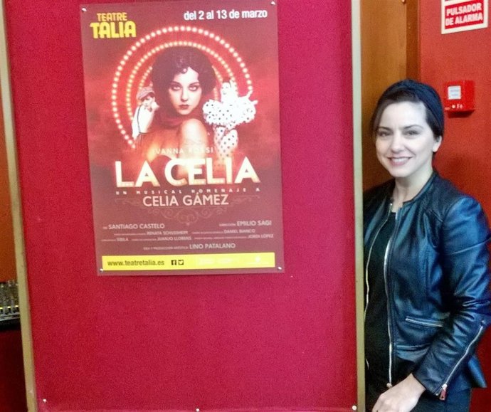 La actriz ha presentado la obra una semana antes de su estreno en el Talia