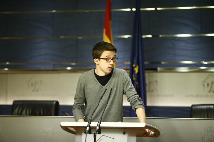 Íñigo Errejón en el Congreso