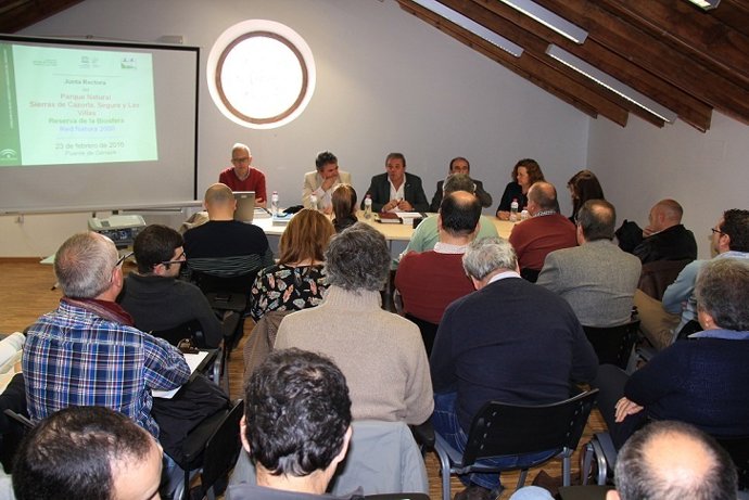 Reunión de la junta recorta del parque de Cazorla, Segura y Las Villas.