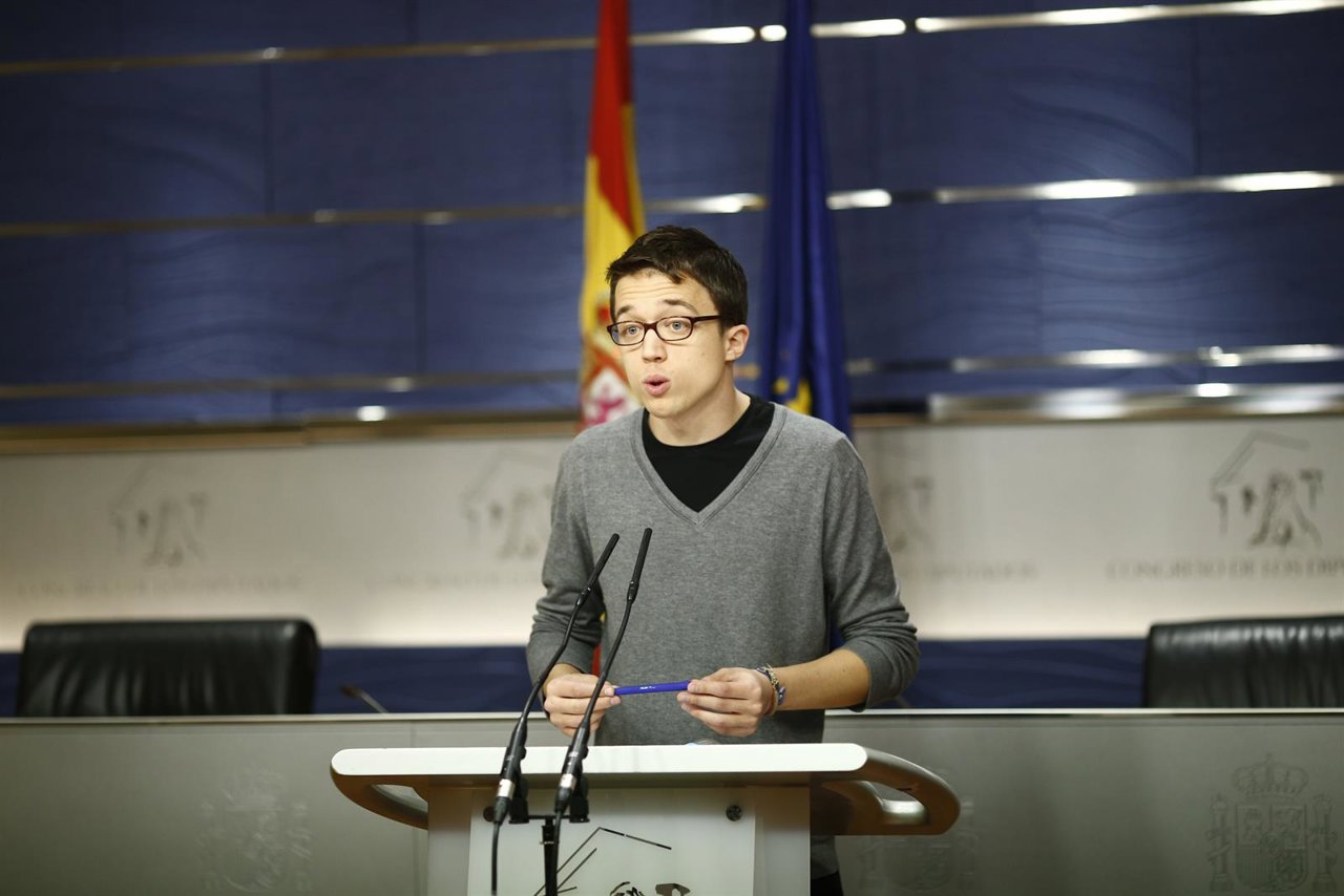 Íñigo Errejón en el Congreso
