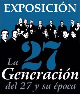 Cartel de la exposición La Generación del 27 y su época Diputación