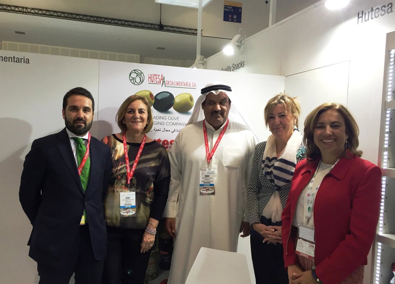 Florido y productores malagueños en Dubái