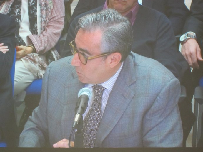 Diego Torres, declarando en el juicio del caso Nóos