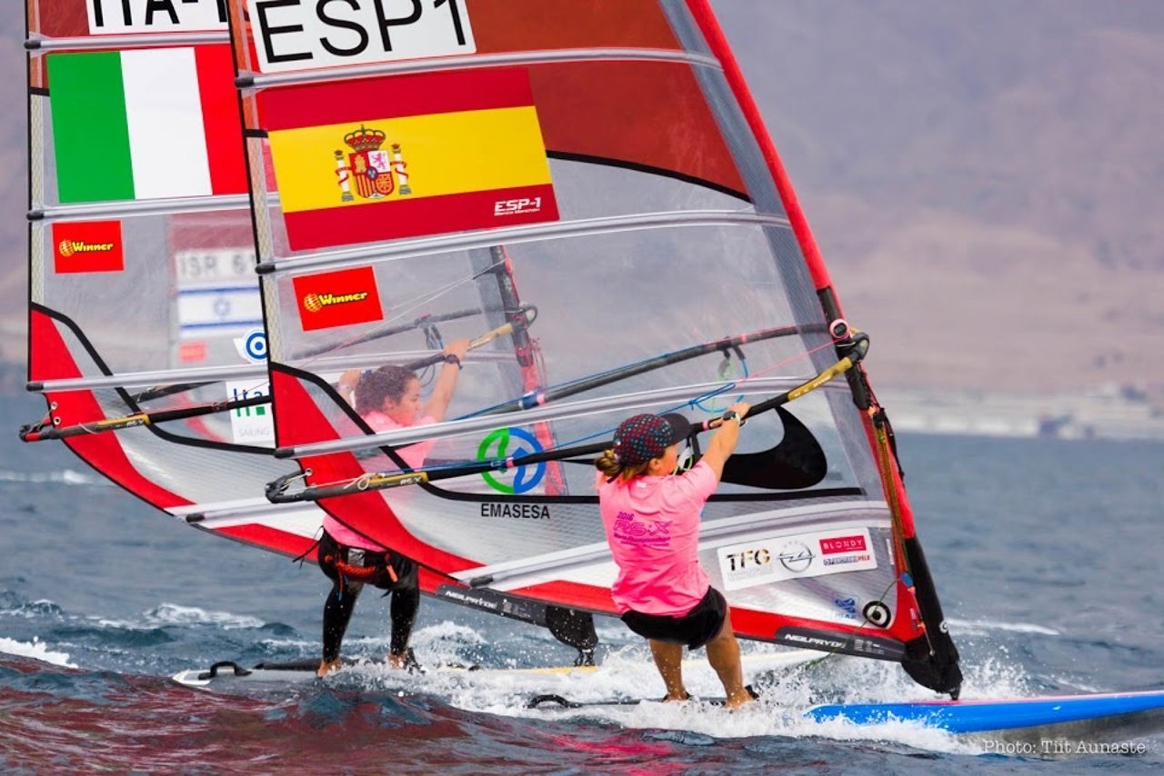 Blanca Manchón en el Mundial de RS:X