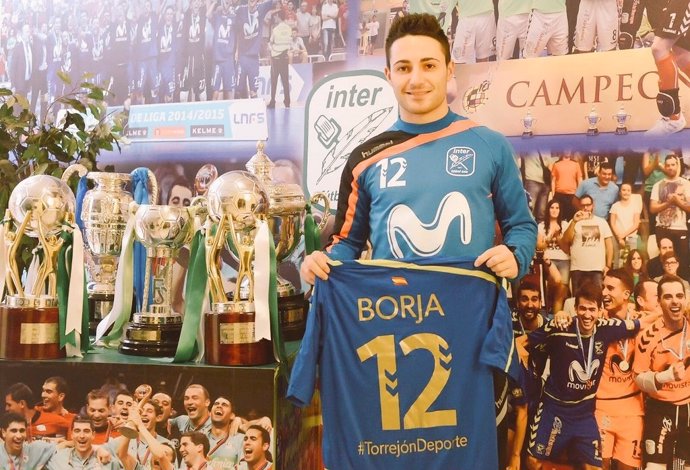 Borja Díaz, jugador del Movistar Inter