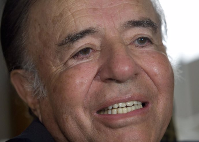 Expresidente argentino Carlos Menem