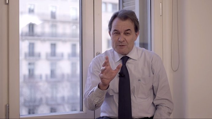 Fotograma del vídeo de Artur Mas en www.Tornobert.Com