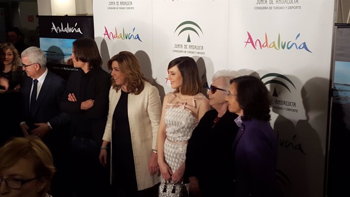 Susana Díaz en la celebración del día de Andalucía en Madrid