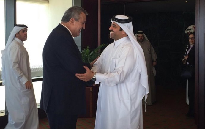 Ministros de Energía de Venezuela y Qatar conversan sobre el mercado petrolero m