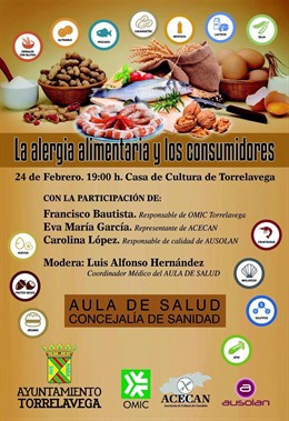 Cartel de la jornada del Aula de Salud
