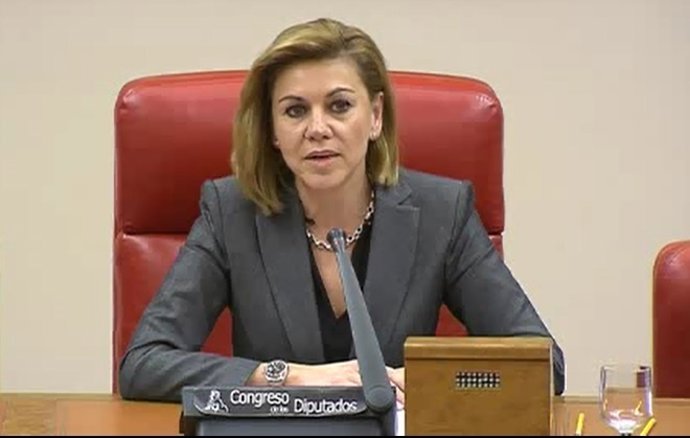 María Dolores de Cospedal, presidenta de la Comisión de Seguridad Nacional