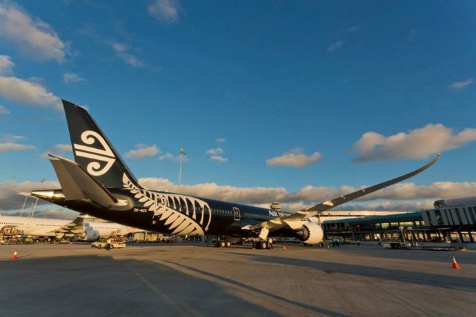 Avión de Air New Zealand