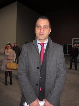 El vicerrector en el Foro de Empleo. 