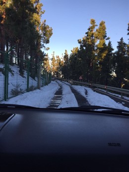 Nieve en Gran Canaria