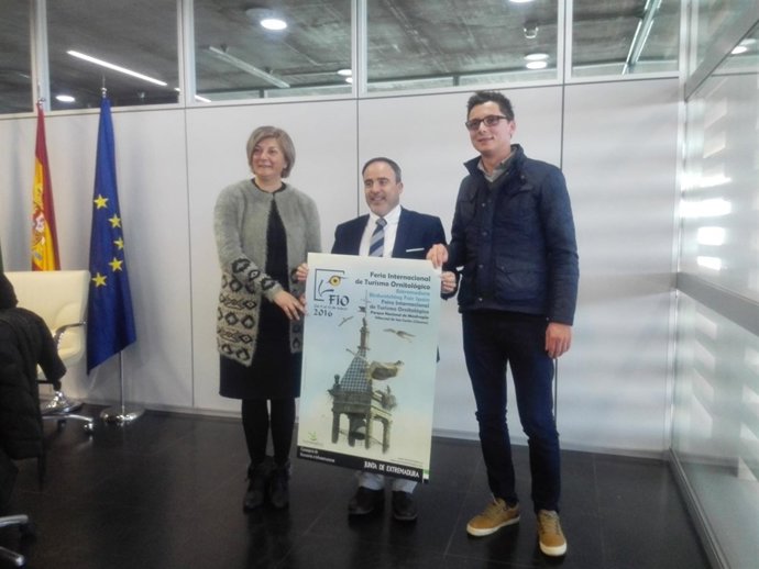 Ana Serrrano y Francisco Martín en la presentación de FIO