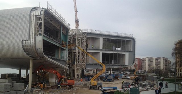 Obras del Centro Botín, diciembre 2015